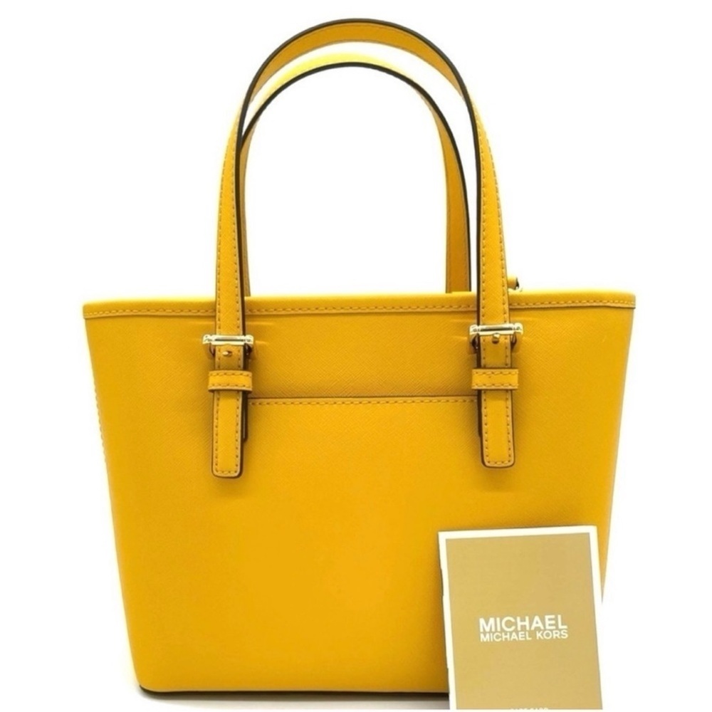 Michael Kors Xsmall Top Zip Tote Crossbody
Bag Jasmine
Yellow - Picture 5 of 8